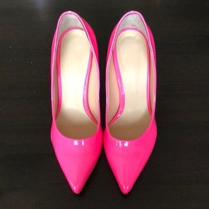 Hot pink heels